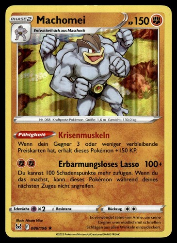 Machomei 088 196 holo rare - machomei,
