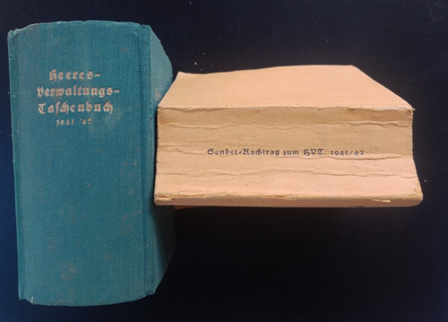 Heeresverwaltungstaschenbuch+S