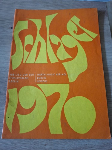 Schlager 1970 notenheft - -,