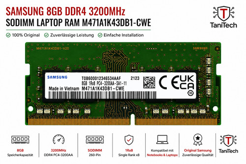 8gb ddr4 3200mhz sodimm laptop - ddr4,