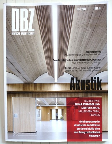 Dbz 2019 deutsche bau - dbz,