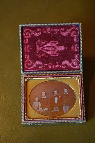Daguerreotypie einer familie - einer,