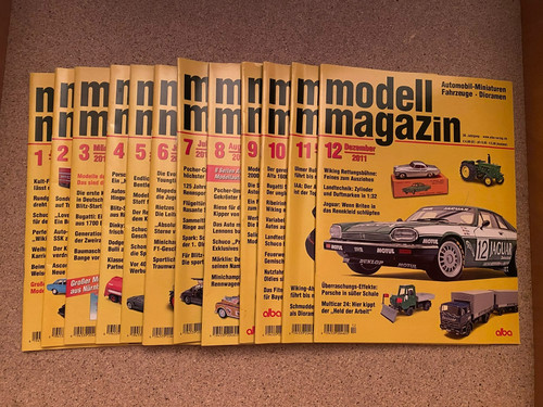 12x modell magazin - modell,