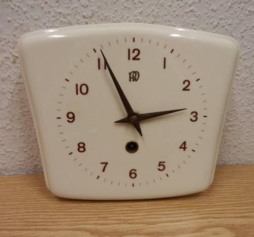 50er 60er wanduhr - wanduhr, pw