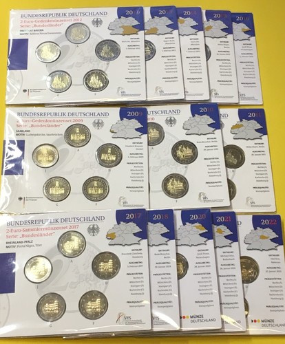Deutschland euro set 2006 - deutschland, 2