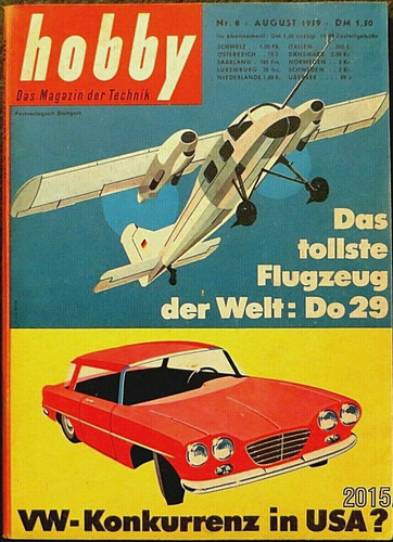 Hobby kombiwagen ford - hobby, 08/59