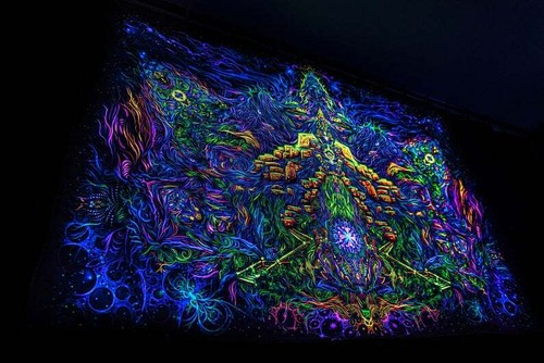 Backdrop psychedelisch - backdrop,