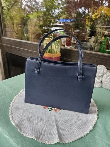 Klassische vintage ledertasche - klassische,