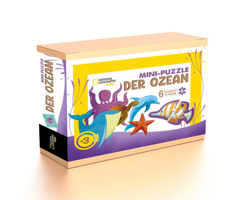 Mini puzzle der ozean - mini-puzzle,
