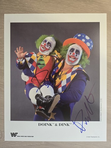 Signierte doink and dink wwf - doink,