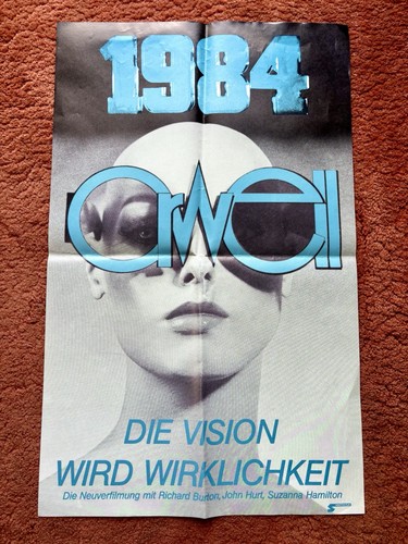 1984 kinoplakat poster - 1984,