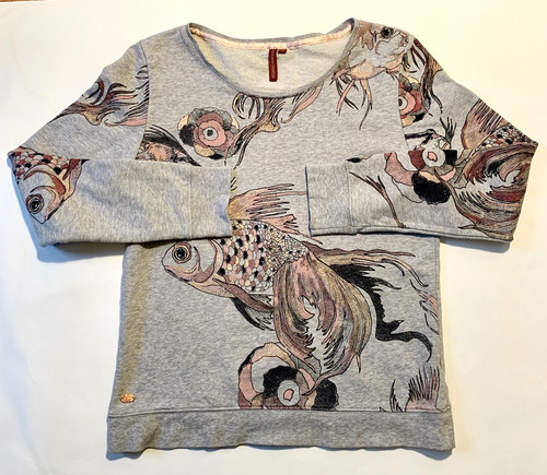 Pullover print fische - fische, &