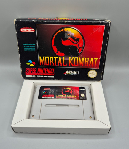 Mortal kombat snes super - mortal,