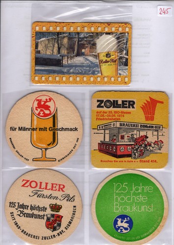 Versch bierdeckel - , versch.