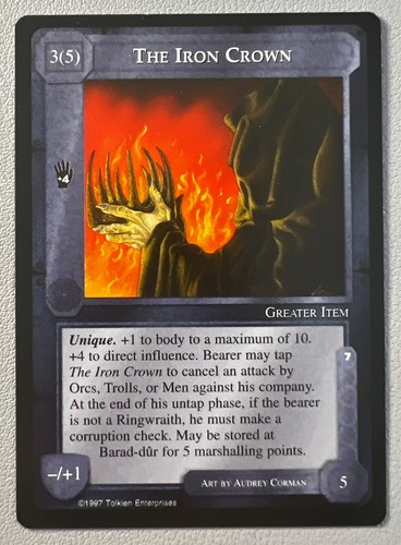 The iron crown - the, meccg