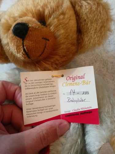 Teddy original clemens bär - original, clemens-bär