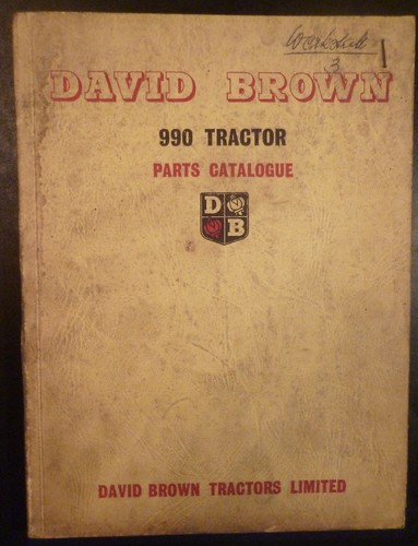 David brown schlepper 990 - brown,