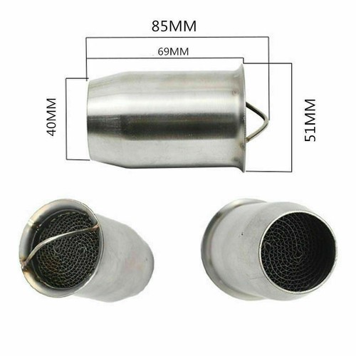 51mm für motorrad - motorrad, auspuff