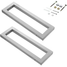 2er set 50cm edelstahl - set,
