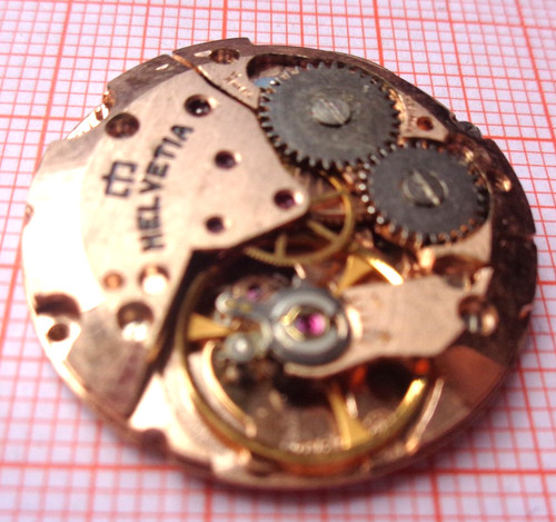 Vintage handaufzug werk - handaufzug,