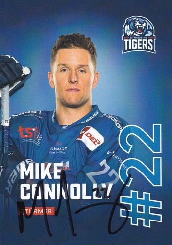 Autogrammkarte mike connolly - mike,