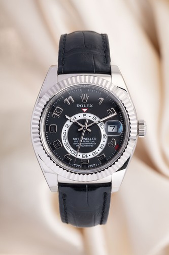 Rolex sky dweller weißgold - rolex, sky-dweller
