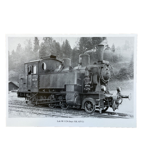 Postkarte zug eisenbahn - ak,