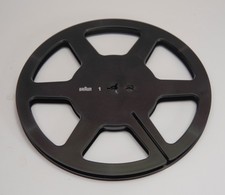 Braun kunststoff tonbandspule - braun,