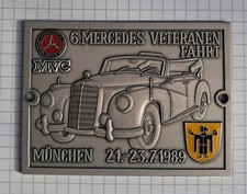 Plakette mercedes veteranen - mercedes,