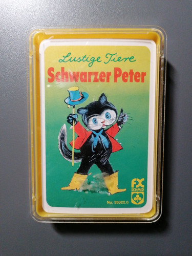 Schwarzer peter kartenspiel - schwarzer,