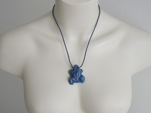 Leder kette anhänger - leder,