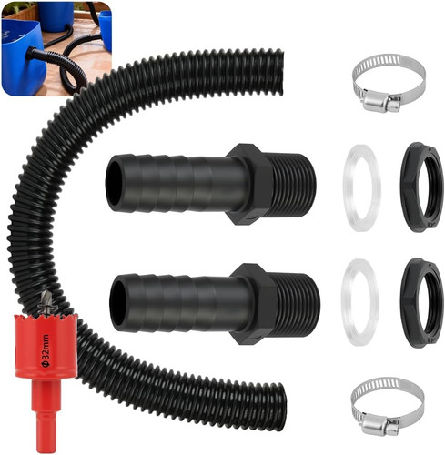 Regentonnen verbinder set für - set,