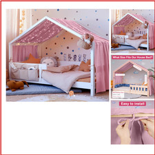 Hausbett himmel stoffhimmel - hausbett,