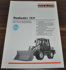 1988 hanomag radlader 15f - 1988,