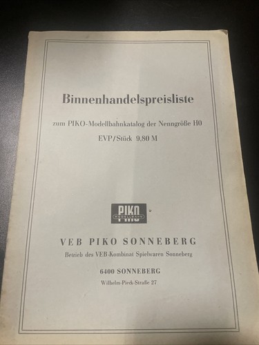 Binnenhandelspreisliste