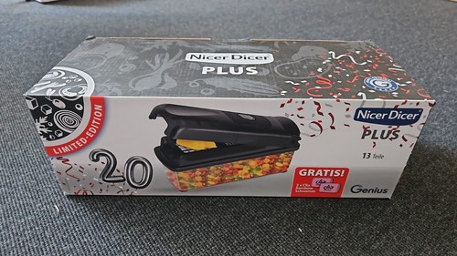 Genius nicer dicer - nicer, schwarz
