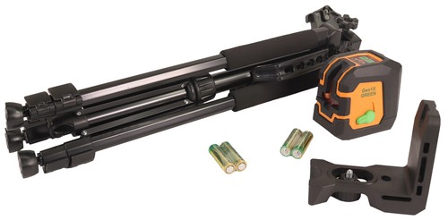 Set kreuzlinienlaser geo1x - set,