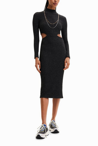 Desigual kleid grau xl - gr.,
