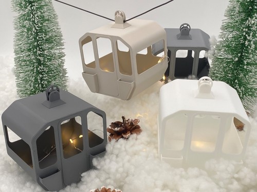 Gondel winter dekoration - gondel,