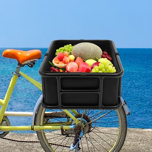 Schwarz fahrradkorb - schwarz,