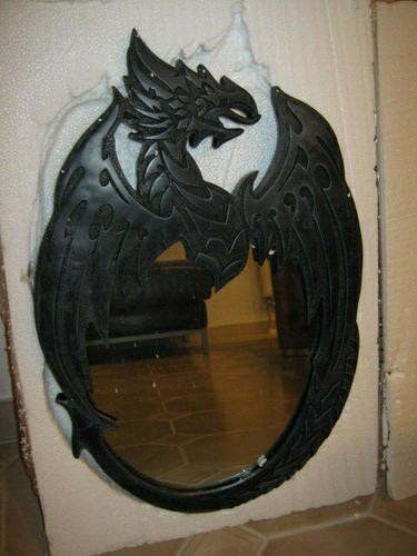 Wandspiegel drache - drache,