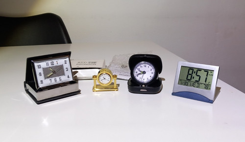 Reisewecker set analog - set, 4x