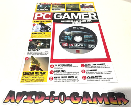 Gamer demo disc index - pc, &