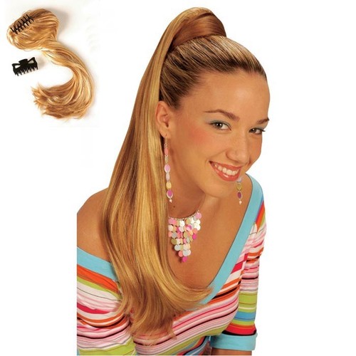 Extensionszopf blond - extensionszopf,