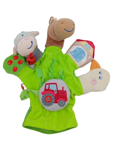 Haba handpuppe bauernhof mit - handpuppe,