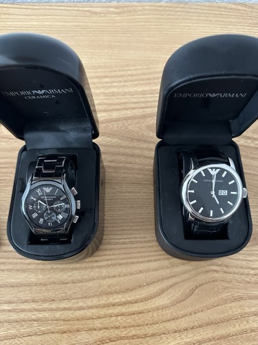 Armani herrenuhr keramik - armani,
