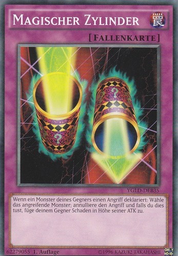 Magischer zylinder - yu-gi-oh,