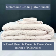 Wohnmobil Bettlaken - Silber Bettwäschekonvolut