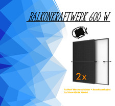 Balkonkraftwerk 600 Watt