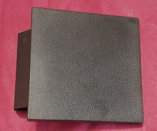 Vintage-Haustürgriff-Stoßgriff-Kunststoff schwarzer Struktur 60-70ziger Jahre-C-